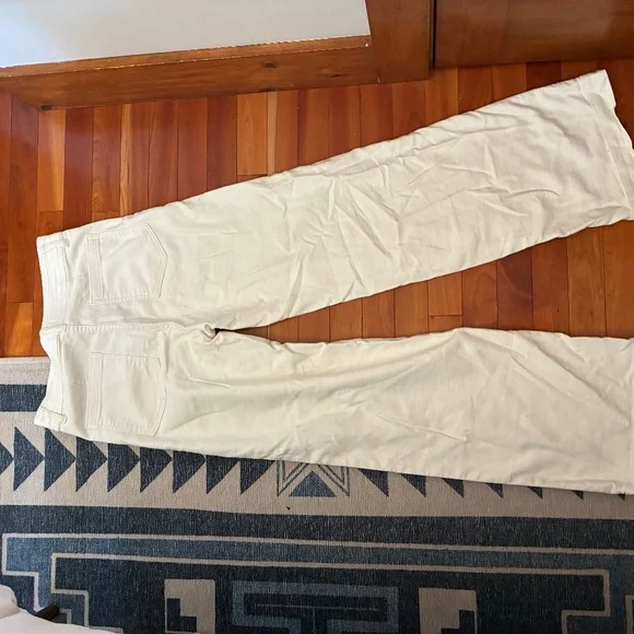 Faherty Stretch Terry Habor Pant Egret size 28 - Picture 6 of 6